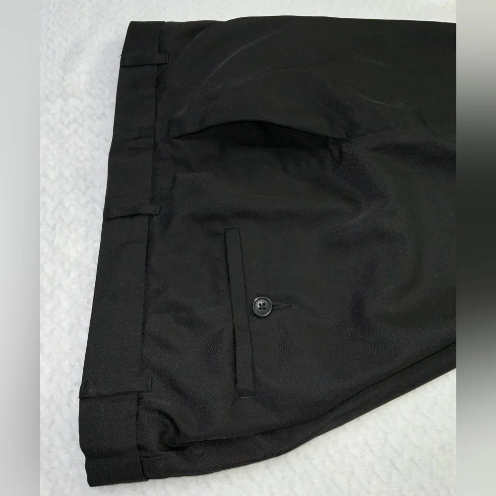Perry Ellis black slim fit dress pants